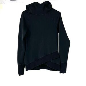 Marcella Black funnel neck sweatshirt women’s medium